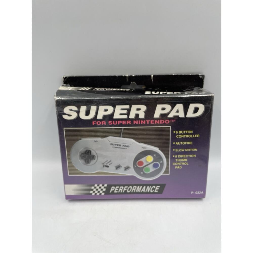 InterAct Super Pad Performance Controller P-032 (Super Nintendo, SNES) Open Box